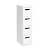 And because of its height, it will definitely fit anywhere you prepac® yaletown 5 drawer tall chest in hite. 1