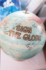Have A Globe For Each Class To Sign Unique Graduation Party Ideas Creative Graduation Party Ideas Graduation Party High