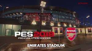 This menu is keyboard accessible. Arsenal Emirates Stadium In Pes 2018 Facebook