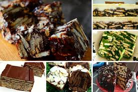 * 1 cawan milo * 1 tin kecil susu pekat manis * 3/4 cawan air susu (tak kisah air susu apa.) * biskut marie (plain) secukupnya (350gm) (note: Koleksi Resipi Aneka Kek Batik Mudah Sedap Tak Guna Banyak Bahan