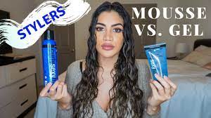 Mousse doesn't make hair look wet. Mousse Vs Gel Curly Hair Stylers Battle Ft Sexy Hair Youtube