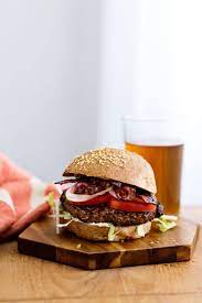 Classic Keto Hamburger With Bacon Recipe Diet Doctor Recipe Recipes Low Carb Keto Recipes Low Carb Recipes
