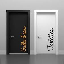 Sticker Toilettes Script Sticker Toilette Deco Toilettes Originales Deco Toilettes