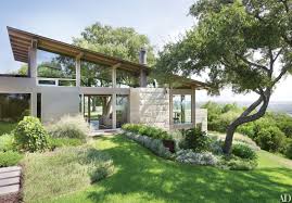 Clad in mirrored glass, this sleek tiny. Glass House Design Photos Architectural Digest