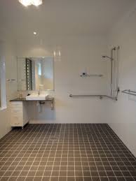 A wet room is an ideal solution for a bathing area for disabled, mobility challenged or older persons who require extra help and space to shower. Disabled Bathroom Design Vip Access