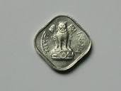 India 1966(b) 1 PAISA Aluminum Coin AU+ with Toned-Lustre & 4 ...