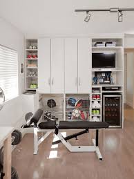 It opens up the space more and makes it easier to correct your positions. Small Home Gym Ideas Dayboatnyc Home Ideas For You