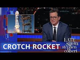 The cohosts of today on australia's 9news had a hard (on) time keeping it together during a segment last week on jeff bezos going to space. Jeff Bezos Launched A Very Phallic Rocket Youtube