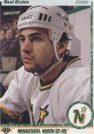 Aaron Broten #210 1990-91 Upper Deck Minnesota North Stars