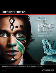The Magic Flute Program by Boston Lyric Opera