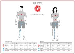 Size Chart Castelli 432bf3 Quality Products Contexto21 Com