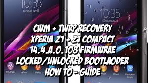 Unlock your sony xperia z1 compact to use with another sim card or gsm network through a 100 % safe and secure method for unlocking. Install Cwm Twrp Recovery On Sony Xperia Z1 Z1 Compact 14 4 A 0 108 Firmware Locked Unlocked Bl
