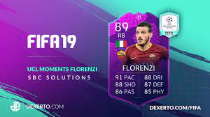 Best of europe, born 11 mar 1991) is a italy professional footballer who plays as a full back for europe best 2020 in world league. Fifa 19 Ucl Moments Alessandro Florenzi 89 Sbc Solutions Dexerto