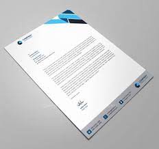 Open a letterhead file, add text, and legible logos for facebook, instagram, vk, twitter, linkedin and youtube to boost your company a favicon often appears in bookmarks, browser tabs and url address bars. Creative Letterhead Graphic Mega Graphic Templates Store
