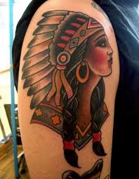 I Wish I Had One Like That Tattoo Ideas Central Traditional Tattoo Indian Native American Tattoos Indian Women Tattoo