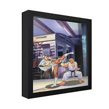 Street Fighter III (Evo Moment #37) - 3D Shadow Box Frame (9 x  9) Wall Art | eBay