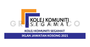 Selangor 230 maktab koperasi malaysia (nama lama : Kolej Komuniti Segamat Jawatan Kosong