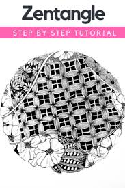 Then you have to draw strings to create random divisions and boxes or blocks inside the outline boundary. Floral Zentangle Pattern Artwork Tutorial