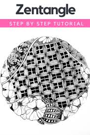You can choose from three. Floral Zentangle Pattern Artwork Tutorial