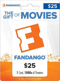 Fandango 25 Gift Card Fandango 25 Best Buy