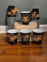 Bendy The Ink Machine Birthday Party Decorations With Etsy Bendy And The Ink Machine Birthday Party Decorations Birthday Party Planning