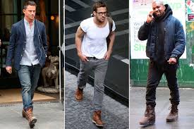 Lots of folks in the north wear ankle boots, even when it's quite cold.you tuck them in, cover the top, or wear socks/tights that cover any showing skin. Casual Men S Shoes To Wear With Jeans And Look Like A Million Bucks
