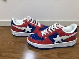 Nike air force 1 '07 premium. A Bathing Ape Bapesta Union Jack Sneaker Schuhe Us10 Neu Von Japan F S Ebay