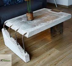In the market for a new coffee table? Creative Coffee Table From Foundation And Wooden Creative Coffee Table Concrete Coffee Table Coffee Table Design