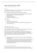 List of mentions of the sale of goods act 1979 in parliament in the period 1803 to 2005. Sale Of Goods Act 1979 Business And Management Stuvia