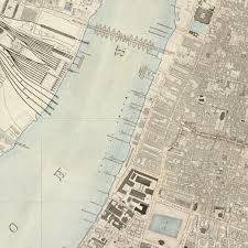 Map of Calcutta, India - 1858 ...