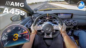 Mercedes Amg A45s 422hp 0 100 Km H Race Start Youtube