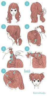 5 تسريحات شعر سهلة جدا للبيت بالخطوات و الصور 2019 5 Hairstyles Very Easy To House Steps And Pictures ت Hair Styles Hair Tutorial Kawaii Hairstyles