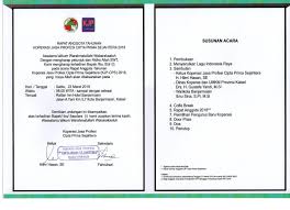 Contoh surat undangan rapat dinas. Undangan Rat Tahun Buku 2018 Kjp Cps