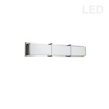 Solfart dimmable 5 lights if you want modern bathroom vanity light for your bathroom decoration, you can look forward to this item. Dainolite Winston 1 Light 24 In Chrome Modern Vanity Light Vld 413 Pc Rona