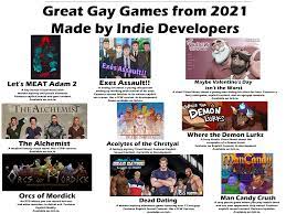 Think there aren't a lot of gay games coming out? Here's a list of gay  indie games that were released or started development last year. : rgaymers
