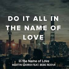 Would you trust me when you're jumping from the heights? Lyrics Martin Garrix Bebe Rexha In The Name Of Love Wattpad