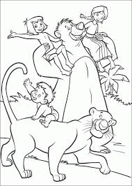 Simple jungle book coloring page for kids. Jungle Book Coloring Pages Best Coloring Pages For Kids
