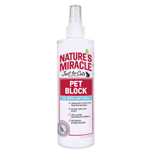 Nature S Miracle Just For Cats Pet Block Cat Repellent Spray Cat Repellants Petsmart
