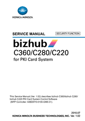 The site of all the drivers and software for konica minolta. Konica Minolta Bizhub C360 Series Manuals Manualslib