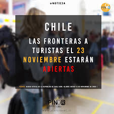 El gobierno anunció que se volvió a renovar la restricción que implica el cierre de fronteras del país con respecto al cierre de fronteras, esta se extiende con las mismas medidas actuales hasta el día. Chile Las Fronteras A Turistas El 23 Noviembre Estaran Abiertas Pinr