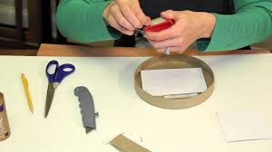 Start by making an x on each side of a cut card. How To Make A Picture Frame From A Wedding Gift Card Box Picture Frame Crafts Youtube