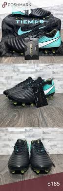 Nike Tiempo Legend Vii 7 Elite Ag Cleats Nwot Nike Black Nikes Athletic Shoes