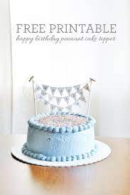 The best selection of royalty free happy birthday cake topper vector art, graphics and stock illustrations. 30 Creative Photo Of Birthday Cake Toppers Albanysinsanity Com Birthday Cake Topper Printable Diy Cake Topper Birthday Diy Cake Topper
