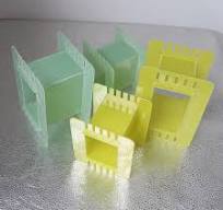 Transformer skeleton for coil winding glass-fiber laminated sheet