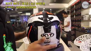 Ada tapinya, pemasangan sedikit lebih sulit daripada visor bawaan kyt rc7 karena ada sedikit perbedaan lekukan pengunci , namun sukses terpasang. Kyt Helmets Rc7 R10 K2 Rider First Impression Youtube