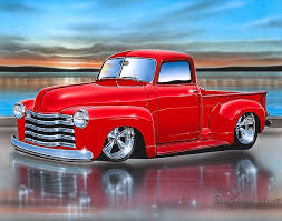 Image result for Cherokee Red 1949 Truck