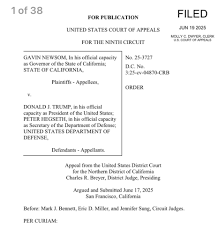 The Ninth Circuit & The National Guard