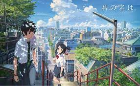 Selain nonton anime kalian juga bisa download anime batch untuk kalian tonton di lain waktu. Kimi No Na Wa Your Name Anime Based On Real Life Locations Your Name Anime Anime Scenery Anime Background
