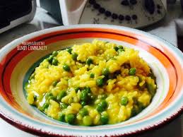 Il caldo mi ha dato definitivamente alla testa. Risotto Piselli E Zafferano Bimby Community Risotto Piselli E Zafferano