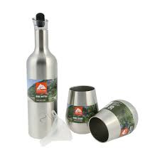 Ozark Trail Wine Bottle And 2 Glass Set